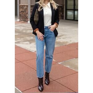 Citizens Of Humanity Blue Ankle Jeans